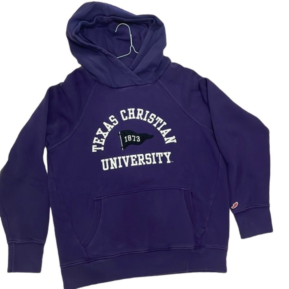 TCU Hoodie Sweatshirt Size Medium